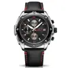 Envío internacional de relojes MEGIR, cronógrafo multifuncional unisex para pareja, reloj de cuarzo 2074