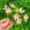 Materiais para Flores de Veludo DIY, Ferramentas para Iniciantes, Tábua de Rolagem de Filamento de Madeira Sólida, Escova de Cerdas de Javali, Grampos, Tesoura para Engrossar e Pontuar, Recozimento (Padrão)