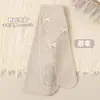 Medias para Niña Otoño Invierno Delgadas con Felpa Estilo Coreano de Princesa Color Sólido Lazo Ropa Exterior Primavera Otoño Bebé Niña Medias