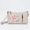2026 Nuevo Estilo Nacional Bordado Flor Pequeño Bolso Mujeres 2026 Nuevo Retro Versátil Bolso de Hombro Cruzado