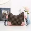Bolsa de Ombro Fashion Bag2023 Novo Modelo Quente de Exportação do Sudeste Asiático Bolsa Transversal Estampada Atacado Bolsas Femininas