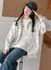 Abrigo para Niñas para Primavera y Otoño 2026 Nuevo Estilo Coreano Sudadera Cardigan con Capucha para Niños Mayores, Atuendo Elegante de Otoño para Niñas
