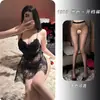 Camisón de Encaje Salvaje y Sexy Vestido de Encaje con Cordones Camisón Uniforme Tentación Lencería Erótica para Mujer Estilo de Alta Gama 1013