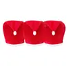 Em estoque, vendendo muito, capas de cadeira de Natal em TNT vermelho, decorações de mesa de Natal, chapéus de Natal, toalhas de mesa e capas de cadeira
