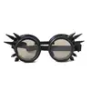 En stock Gafas de Halloween estilo retro europeo y americano con remaches Steampunk Gafas STEAMPUNK