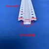 Perfil de Bordillo en Forma de U de PVC Tira Blanca en Forma de U Techo de Pladur Ranura para Manualidades Línea Divisoria Ranura Tira Decorativa