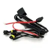 Kit de Fios Reforçado H4 para Carro, Preenchido com Cola, à Prova d'Água, Acessórios para Modificação de Lente, Chicote Reforçado para Troca de Luz 12V