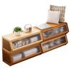 Gabinete de Ventana Saliente Combinado, Gabinete Lateral de Ventana, Gabinete de Balcón, Estante de Almacenamiento, Gabinete de Almacenamiento, Gabinete de Piso, Gabinete Largo, Gabinete de Almacenamiento Tatami