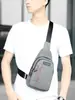 Nueva bolsa cruzada para hombre transfronteriza hecha de tela Oxford, bolso de hombro simple y elegante, mochila cruzada versátil, bolsa de pecho de negocios para hombres