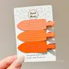 Pinza para el pelo parte trasera de la cabeza pinza lateral para mujer pinza bb simple pinza de horquilla pinza pinzas para el pelo pinza de una palabra fijación de cabellos sueltos flequillo accesorios para el pelo