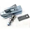 Vehículo de playa de cuatro ruedas, go-kart, accesorios para motocicletas, rótula de marco de remolque modificado, placa metálica conector de remolque trasero