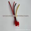 Grande deslocamento acessórios da motocicleta pequena vespa CBR250 CB400 motor relé plug fio