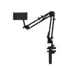 Suporte de mesa para celular e tablet, suporte cantilever durável para mesa de cabeceira, preguiçosos em busca de drama, suporte telescópico universal de três seções para mesa de trabalho ao vivo