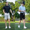 Pgm Ropa de Golf para Hombre Primavera y Verano Pantalones Cortos Transpirables Cintura Elástica Pantalones Deportivos Pantalones Cómodos