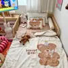 2026 Nuevo Juego de Colcha de Verano Estampada 3D de Dibujos Animados de Tencel, Colcha de Aire Acondicionado, Juego de Cuatro Piezas