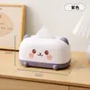 Caixa de Lenços para Escritório, Caixa de Lenços Fofa para Mesa de Quarto, Caixa de Lenços Desenho Animado para Sala de Estar em Casa, Caixa de Lenços para Hall