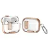 Adequado para Capa de Fone de Ouvido AirPods Pro3 Duas Cores Trava Anti-Queda Concha Apple 4 Bluetooth Sem Fio Capa Protetora Suporte
