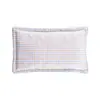 Almohada de Ramio para Bebé, Almohada de Posicionamiento para Niño, Funda de Almohada Individual para Bebé Transpirable y Absorbente de Sudor, Almohada Fresca para Adulto de Algodón y Lino