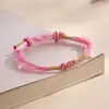 Pulseira de Corda Colorida do Festival do Barco Dragão Corda Vermelha Tecida à Mão Infantil Bebê Pequeno Zongzi Corda de Mão Presente de Lote Festival de Maio