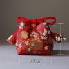 Erya Fabricante Al por Mayor Bolsa de Almacenamiento Bolsa de Viaje Bolsa de Tela Juego de Té Tetera Taza de Té Bolsa de Tela Tapete de Té Ceremonia del Té Portátil