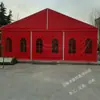 Tenda de Banquete Móvel Rural Tenda de Eventos Estilo Europeu ao Ar Livre Tenda de Banquete de Casamento de Liga de Alumínio Estufa de Casamento Sala Frete Grátis