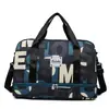 Bolsa ligera de fitness para natación para mujer transfronteriza 2024 Nueva bolsa de yoga con estampado de letras moda casual portátil para viaje