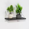 Estante de flores de fábrica estante de almacenamiento estante de flores de balcón montado en la pared estante para macetas interior sin perforaciones pared estante de pared