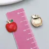 Liga de Gotejamento de Óleo Cereja Vermelha Morango Maçã Fruta Pingente Acessórios para Joias DIY Pulseira Brincos Chaveiro Charme