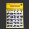 Equipamento de pesca coisas grandes Oxford espaço feijão acessórios de equipamento de pesca borracha espaço feijão em forma de oliva redondo acessórios de equipamento de pesca atacado