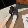 Sapatos de treino alemães com estampa de leopardo, sapatos single retrô para mulheres, nova coleção outono 2026, design com tira em U, confortáveis e fáceis de calçar, sapatos Mary Jane casuais