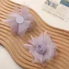 Ambiente Dulce y Romántico Malla Encaje Rosa Tridimensional DIY Hecho a Mano Accesorios para el Cabello Bolsas Accesorios para Ropa