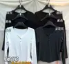 Top Básico de Manga Longa Macio e Fofo com Decote em V Estilo Europeu para Mulheres 2025 Chegada de Inverno Top Camiseta de Caxemira Proteica Amigável à Pele
