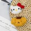 Novo Desenho Animado Cão de Orelhas Grandes Cacheadas Merlot Pudim KT Broche Pin de Bolsa Acessórios para Roupas Lenço Acessórios Mulheres