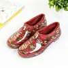 Botas de Lluvia para Mujer en Temporada de Primavera y Otoño Yuanbao Zapatos de Agua Boca Baja Impermeables Antideslizantes Trabajo en Cocina Lavado de Autos Forro de Felpa Cálido Goma Botas de Lluvia