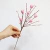Novo Dia dos Namorados Decorativo Artificial Coração Vermelho Coração Rosa Frutas em Formato de Coração Inseridas com Galhos de Flores Simuladas Estilo Europeu e Americano Transfronteiriço