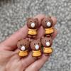 Biberón de bebé oso caramelo DIY Crema Gel pasador para el cabello hecho en casa carcasa para teléfono móvil joyería resina accesorios material