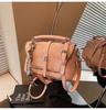 Bolsa pequena transfronteiriça feminina primavera e verão, combina com tudo 2025, nova bolsa transversal estilo coreano, bolsa quadrada pequena portátil para mulheres
