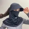 Nuevo Sombrero de Sol de Cara Completa para Mujer, Sombrero de Protección Solar de Verano, Máscara Protectora para el Cuello para Ciclismo al Aire Libre Anti-UV, Sombrero de Sol