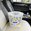 Saco de lixo para carro em inglês, saco de limpeza autoportante adesivo, saco de lixo de mesa, espessado para uso doméstico