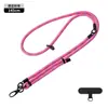 Lanyard Cruzado de Alta Gama Personalizado al por Mayor de Fábrica para Cámara y Teléfono Móvil Colgante del Cuello Estilo Popular para Exteriores Cadena Colgante para Montañismo