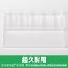 Estante de 100 fichas de acrílico transparente para Mahjong, Texas, ajedrez y sala de cartas, caja de fichas, juego de alta gama