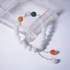 Muestra de Pulsera de Jade Liquidación Pulsera de Bolas de Colores Diversas Bolas de Jade Natural Pulsera Transparente como el Hielo Regalo de Cumpleaños