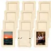 Porta-Retratos de Madeira DIY, Presentes de Dia dos Namorados, Dia dos Pais, Dia das Mães Enfeites Artesanais de Madeira
