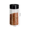 Frasco de tempero Caixa de tempero doméstico Combinação de terno Frasco de pimenta Frasco de sal Frasco de tempero Frasco de tempero para churrasco ao ar livre