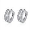 Brincos Transfronteiriços Nova Moda para Mulheres, Estilo Coreano, Cravejados com Diamantes, Modernos e Versáteis, Presente para Namorada, Atacado