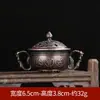 [Directo de fábrica] pequeño quemador de incienso Xiangyun quemador de aromaterapia creativo de aleación quemador de incienso de sonido de sacudida explosión horno Boshan adornos