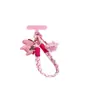 Moda de Lujo Ligero DIY Correa para Teléfono de Pony Cadena para Funda de Teléfono Cuerda Antirrobo Anti-Pérdida Colgante Estilo Nuevo de Moda para Mujeres