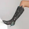 Sandalias de tacón fino para mujer, talla US, de Aliexpress, Sandalias de tacón alto de verano transfronterizas para mujer, Zapatos casuales de punta cerrada con cremallera trasera y suela de goma suave