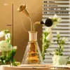 Frasco de perfume difusor de aroma de café display para degustação de baijiu recipiente de cobre para cheirar aromas garrafa de vidro para aroma de chá