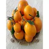 Laranja Bahia Sunkist Fruta Falsa Modelo de Laranja Adereço de Fotografia Decoração de Loja de Frutas em Casa Ornamento para Fruteira